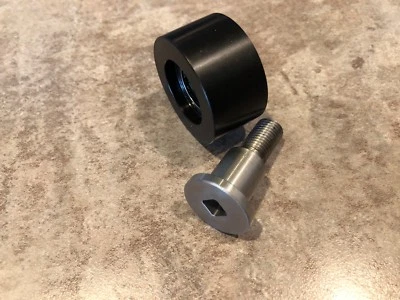 Rodillo de cadena delantero inferior Honda con rodamiento y perno 1978-80 CR250R 1979-80 CR125R Foto 1 de 4