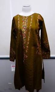 Pakistani Indian Shirt Ready To Wear Casual ware cotton Size Medium - Picture 1 of 4