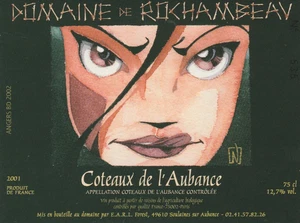 KERAMIDAS etiquette de vin domaine de Rochambeau 2001 - Picture 1 of 1