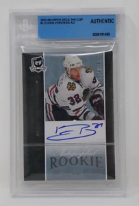 2007-08 Oberdeck The Cup #113 Kris Versteeg AU/199 Rookie Blackhawk authentisch - Bild 1 von 6