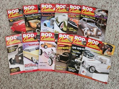 🔥 Rod & Custom Magazine Jan–Dec 2008 Complete Year Lot of 12 – Very Good - Image 1 of 4
