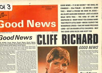 Cliff Richard "Good News" Vinyle 33 t 30 cm - LP - Columbia -1966 - Photo 1/2