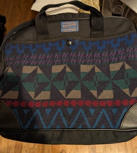 VTG Pendleton High Grade Westernwear Wool Laptop Briefcase Messenger Made in USA - Picture 1 of 4