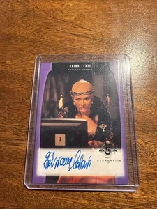 Babylon 5 Season Five SkyBox 1998 Auto Autograph A19 Fabiana Udenio Adira Tyree - Picture 1 of 10