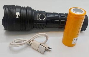 M2 Tec P90 Mini - Linterna LED USB | Zoom | Aluminio 3 modos de luz P90 Power - Imagen 1 de 5