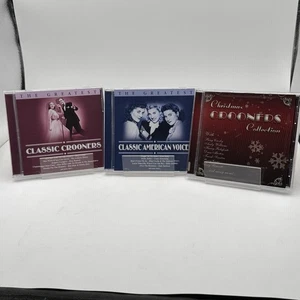 Crooners 3FER Christmas Classics & Voices 3CD VA LIKE NEW - Picture 1 of 10