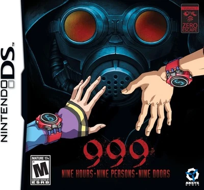 Nintendo DS 999: Nine Hours, Nine Persons, Nine Doors - Sealed / New - NTSC USA - Image 1 of 4