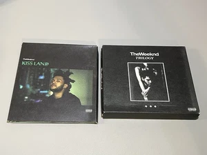 The Weeknd - Trilogy Album CD (3-CD Set) 2012 w/ Booklets + Kiss Land Lot OOP - Picture 1 of 21