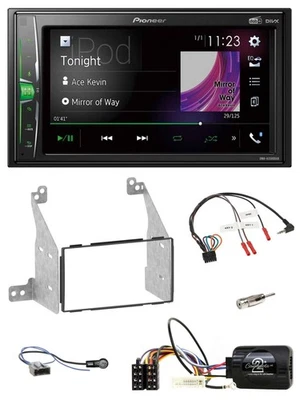 Pioneer 2DIN Lenkrad DAB USB Bluetooth Autoradio für Nissan Pathfinder R51 2010- - Bild 1 von 4