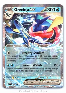 Greninja EX SVP 054 - SV Black Star Promo - Pokemon Card - Near Mint - Picture 1 of 2