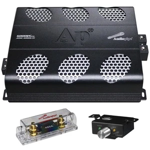 Audiopipe Monoblock Full-Range Amplifier - 1 x 5000W Rms @ 2-ohm APHF-5000D-H2 - Picture 1 of 3