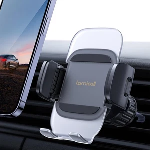 Lamicall Car Vent Phone Holder - [2025 Spring Clip] Quick Release Car Phone - Picture 1 of 5