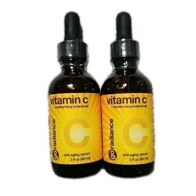 2 Count ~ Go Radiance, 2 Oz. Vitamin C Anti Aging Serum for Face - Image 1 of 3