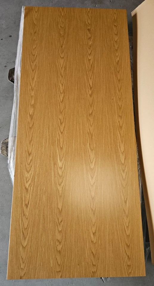 Premdor Portfolio Oak Door Vertical Veneer Match FD30 Fire Door 1981 x838 x44mm - Image 1 of 4