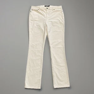 Ralph Lauren LRL Cordhose 12 creme Mid-Rise gerade weich Baumwolle Stretch - Bild 1 von 11