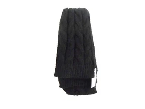 Liz Claiborne schwarzer Schal mit Zopfmuster - Bild 1 von 14