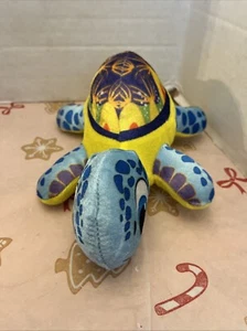Peek A Boo Tortuga Azul Amarilla con DISEÑO ÚNICO Peluche Juguete - Imagen 1 de 5