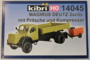 New in Box: Kibri HO Scale Model Kit: H0 MAGIRUS DEUTZ w/Compressor, #14045 - Picture 1 of 4
