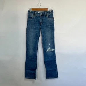 Free People Carmen Flare Jeans. Indigo Blue. W27 L33. RRP £88 - Picture 1 of 4