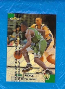 PAUL PIERCE 1999-00 FINEST REFRACTOR #184 BOSTON CELTICS HOF 2ND YEAR NICE ! - Picture 1 of 2