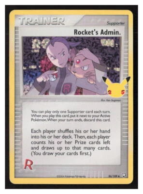 Rocket's Admin. Celebrations: Classic Collection #86/109 Classic Collection - Image 1 of 2