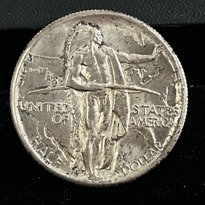 1926 OREGON TRAIL Commemorative Half Dollar  NICE ORIGINAL COIN !!!! - Image 1 of 4