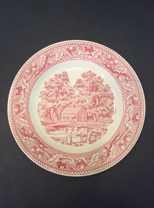 VINTAGE: ROYAL CHINA "MEMORY LANE" PATTERN 10" DINNER PLATE ~ Ca. 1965 - Picture 1 of 4