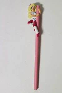 Fitness Barbie Pink Pencil Topper (1991) - Picture 1 of 2