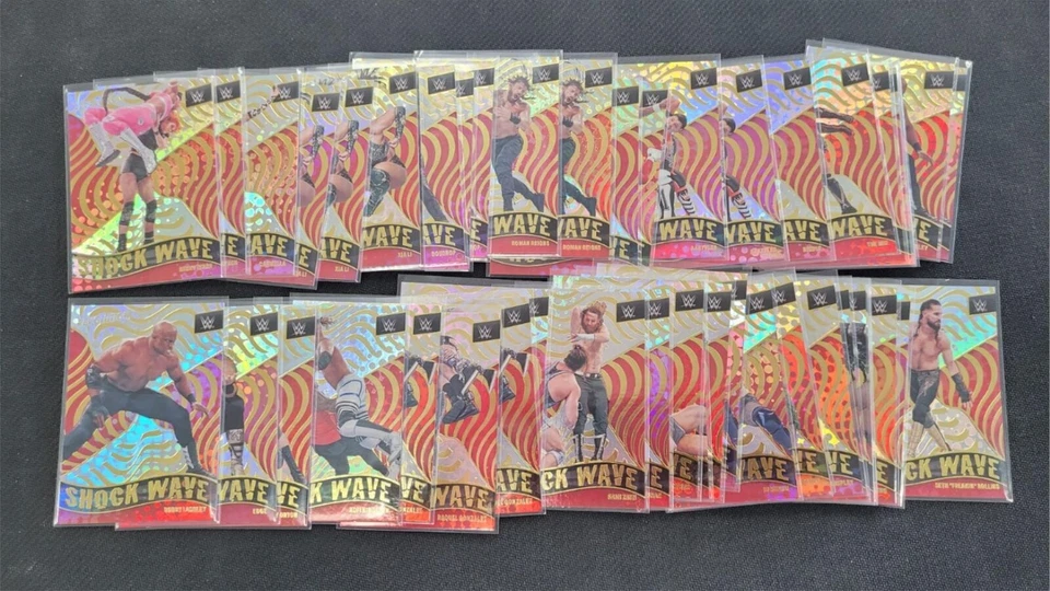 2022 Panini Revolution WWE Shock Wave Insert #1-30 Pick Your Card Set Build NXT - Image 1 of 1