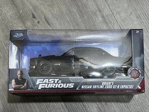 Jada Toys Fast & Furious 1:24 Brians's Nissan Skyline 2000 GT-R Die-cast Car,... - Picture 1 of 5