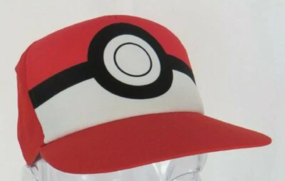 Pokemon Pokeball Rojo Snap-back Gorra de Béisbol Sombrero Juvenil Talla Única Foto 1 de 4