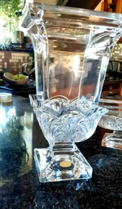 schöne moderne Bleikristallvase + Schale Genuine Lead Crystal 24% 6842g schwer - Bild 1 von 14