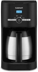 Cuisinart 10 Cup Programmable Coffee Maker Thermal Carafe Black Drip Coffee - Picture 1 of 4