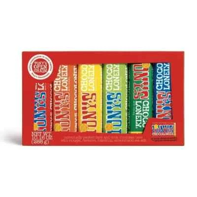 Tony's Chocolonely Bar Chocolate Mixed Assortment Rainbow 10.16oz - Image 1 of 4