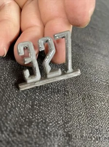 Chevrolet 327 Fender Emblem - Picture 1 of 7