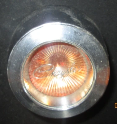 1965 CHRYSLER NEWPORT WINDSOR 300 NEW YORKER HORN CAP BUTTON  EMBLEM ORIGINAL - Image 1 of 4