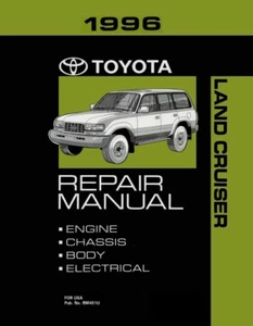 1996 Toyota Land Cruiser Shop Service Repair Manual - Picture 1 of 6