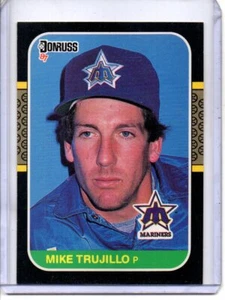 1987 DONRUSS #613 MIKE TRUJILLO SEATTLE MARINERS - Picture 1 of 2