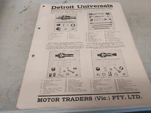 1932? Catálogo Detroit Universals década de 1920 en - Imagen 1 de 3