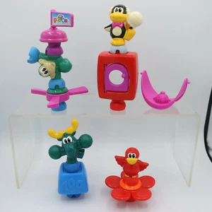 10 Misc Flower Bird Penguin Swing Sign Spinner Monkey Fisher Price Pop-Onz Onz - Picture 1 of 6