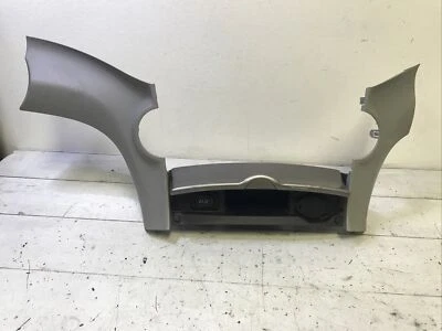 Toyota Highlander 2008-2013 tablero inferior compartimento de almacenamiento moldura plateada OEM auxiliar Foto 1 de 4