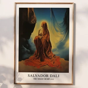 Salvador Dali Print, Dali Wall Art, Surreal Painting, , Dali, Salvador Dali Art - Picture 1 of 9