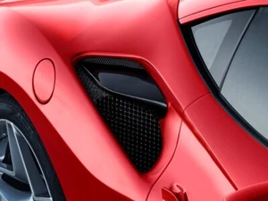 Ferrari F8 Carbon fibre air intake splitters. Genuine Accessories - Picture 1 of 1