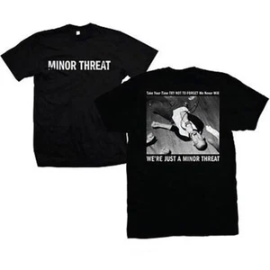 MINOR THREAT T-Shirt We're Just A Ian MacKaye Black Tee New S-2XL - Picture 1 of 3