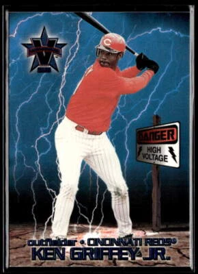 2000 Pacific Vanguard #13 Ken Griffey Jr. High Voltage - Image 1 of 2