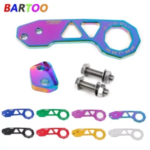 Universal JDM Aluminum Racing Car Rear Tow Hook Trailer Ring - Foto 1 di 25