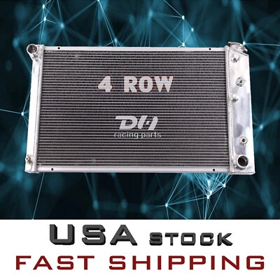 Radiador DH RACING 4 FILAS PARA 1978-1988 Chevrolet Monte Carlo/El Camino 5,0 L V8 Foto 1 de 4