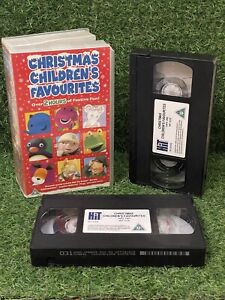 Christmas Children's favourites boxset VHS VIDEO KIDS Pingu - Bob The Builder