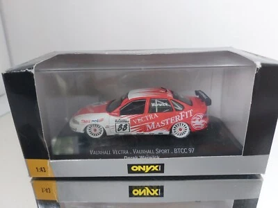 Onyx Opel Vectra Derek Warwick BTCC 97 XT062 in scatola 1:43 - Immagine 1 di 4
