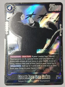 Dragon Ball Fusion World Manga SB01 TCG SB01-017 English - Foto 1 di 6